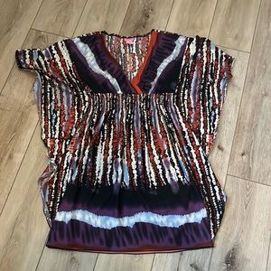 EUC She’s Cool Butterfly Sleeve Dress Youth Large